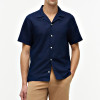 Regular Fit Short Sleeve Shirt | Solid Woven Casual Shirt OEM Manufacturer