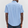 Light Blue Regular Fit Short Sleeve Button-Down Shirt Wholesale Supplier