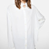 Women's Two-Piece Button Shirt | Polyester Double Collar Layered Cuffs | OEM Manufacturer