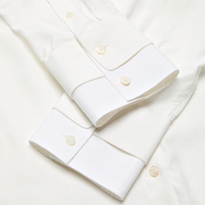 Custom branded women's two-piece shirt example