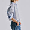 Women's Textured Long Sleeve Pocket Shirt Supplier