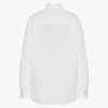 Women's White Button-Front Pocket Shirt | Bulk Shirt Supplier