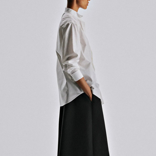 Crosshatch Long Sleeve Concealed-Placket Shirt | Wholesale Shirt Supplier