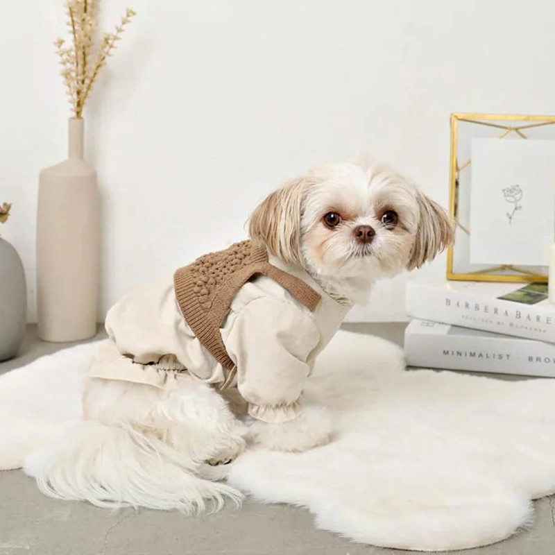 Production line of dog knit camisoles