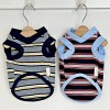 Dog Striped Knit Vest | High-Stretch V-Neck Pet Apparel for All-Season Layering | Private Label Pet Apparel Manufacturer