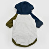 Dog Color-Block Hooded T-Shirt | Casual Pullover Pet Tee with Hood | Dog Apparel Manufacturer