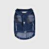 Dog Fringe Denim Vest | Western-Style Pet Vest with Suede Fringe | Wholesale Pet Clothing Supplier