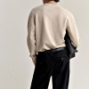 Regular Fit Crew Neck Sweatshirt | Soft Fleece Pullover with Ribbed Trim for Casual Daily Wear | Wholesale Sweatshirt Manufacturer