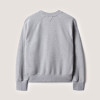 Relaxed Fit Crew Neck Sweatshirt | Soft Fleece Pullover with V-Stitch Collar Detail | OEM Sweatshirt Manufacturer