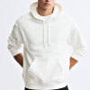 Lightweight Cotton Hoodie French Terry Lined Drawstring Hood Dropped Shoulder Kangaroo Pocket Ribbed Pullover Wholesale Cotton Hoodie Supplier