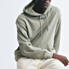 Relaxed Drawstring Hoodie Knit-Lined Hood Dropped Shoulder Kangaroo Pocket Ribbed Cuff Hem Pullover Private Label Hoodie Factory