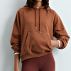 Raglan Fleece Pullover Hoodie with Contrast Rib Trims and Kangaroo Pocket Wholesale Hoodie Manufacturer