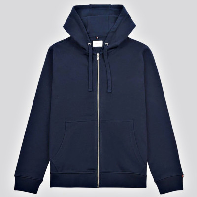 Full-Zip Fleece Hoodie with Raglan Sleeves, Adjustable Drawcord Hood and Split Kangaroo Pocket Zip Hoodie Supplier