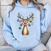 Vintage Reindeer Graphic Crewneck Sweatshirt with Seamless Tubular Body Custom Sweatshirt Manufacturer