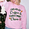 Women's Coffee Christmas Crewneck Sweatshirt with Double Needle Stitching and Ribbed Trims Private Label Christmas Crewneck Manufacturer