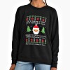 Fun Christmas Lightweight Raglan Sleeve Sweatshirt with Slim Fit and 1x1 Spandex Rib Custom Crewneck Manufacturer