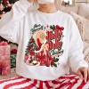 Have A Holly Dolly Christmas Sweatshirt with Vibrant DTF Print Custom Retro Christmas Crewneck Manufacturer