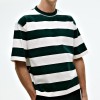 Men's Oversized Drop-Shoulder T-Shirt with Straight Hem Custom Boxy Tee Supplier