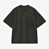 Men's Utility Chest Pocket T-Shirt Boxy Fit Custom Work Tee Factory