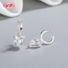 Custom 925 Sterling Silver Huggie Earrings | Hypoallergenic OEM Jewelry Manufacturer