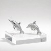 Baiji Dolphin Pavé Earrings | 925 Sterling Silver | CZ / Moissanite | Bespoke | Hengdian Silver