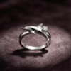 Baiji Dolphin Relief Rings | for Conservation Gifts | 925 Silver | CZ / Moissanite | Hengdian Silver