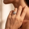 Hawksbill Turtle Relief Rings | Hengdian Silver | 925 Silver | CZ / Moissanite | Made-to-Order