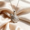 Hawksbill Turtle Pendant Necklaces | for Personalized Gifts | 925 Silver | CZ / Moissanite