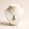 Emperor Penguin Pendant Necklaces | for Beach Weddings | 925 Sterling Silver | CZ / Moissanite