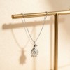 Emperor Penguin Pendant Necklaces | for Beach Weddings | 925 Sterling Silver | CZ / Moissanite
