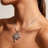 Staghorn Coral Relief Necklaces | Hengdian Silver | 925 Silver | CZ / Moissanite