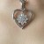 Open Heart Flower Pendant Necklaces | Daily Wear | 925 Sterling Silver | Hengdian Silver
