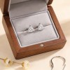 Trillion Cut Prong Set Stud Earrings | Daily Wear | 925 Silver | Hengdian Silver