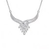 Marquise Pave Wing Pendant Necklaces | Boutique Collections | 925 Sterling Silver | Custom