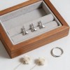 Stacked Triangle Drop Earrings | Daily Wear | 925 Silver | Tailored | Hengdian Silver
