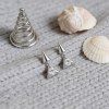 Cone Triangle Drop Earrings | Evening Edit | 925 Sterling Silver | Private Label