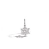 Pave Snowflake Drop Earrings | Winter Gift Edit | 925 Sterling Silver | Custom OEM/ODM