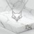 Outline Fox Pave Pendant Necklaces | Woodland Minimalist | 925 Silver | Custom Made
