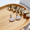 Cloud Charm Ball Stud Earrings | Dainty Everyday Style | 925 Silver Jewelry | Bespoke