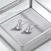 Bell Drop Solitaire Earrings | Bridal Gala Occasions | 925 Silver Jewelry | Bespoke