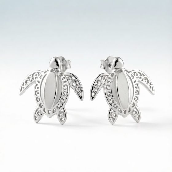 Leatherback Turtle in 925 sterling silver