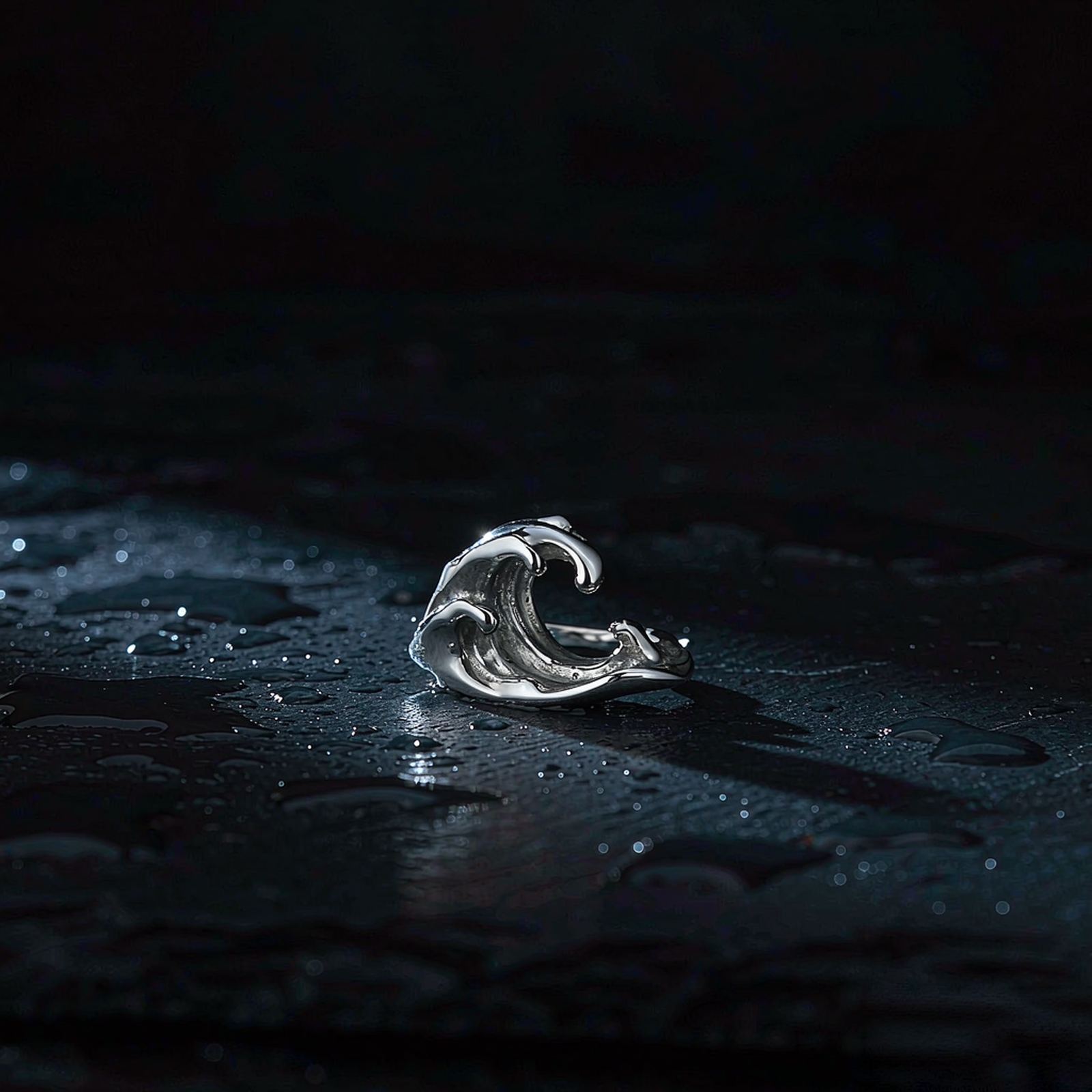 Dark slate Ocean Series background