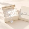 Openwork Silhouette Pendant Set | Character Outline | 925 Sterling Silver | OEM Mascot