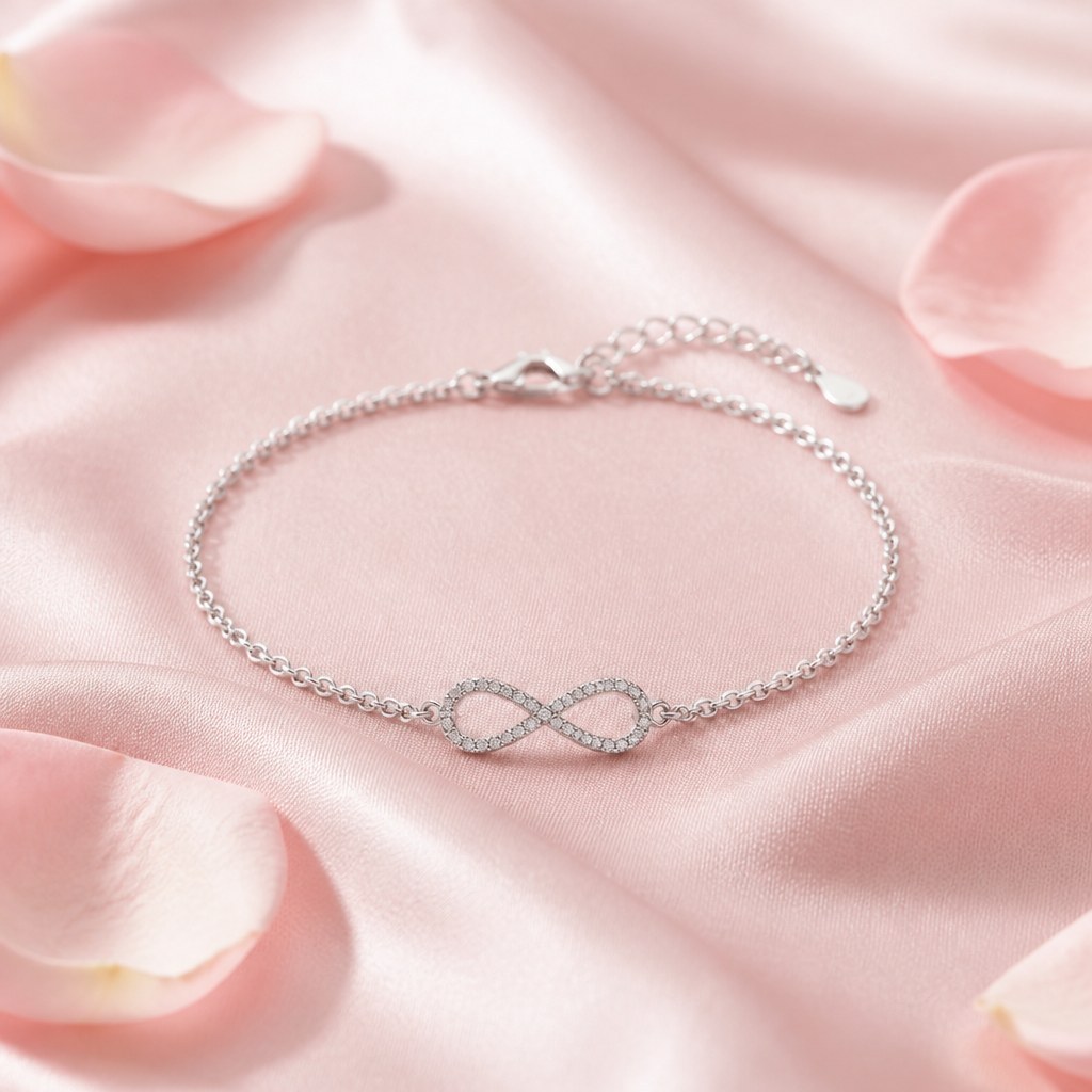 Infinity Bracelet | Custom 925 Sterling Silver