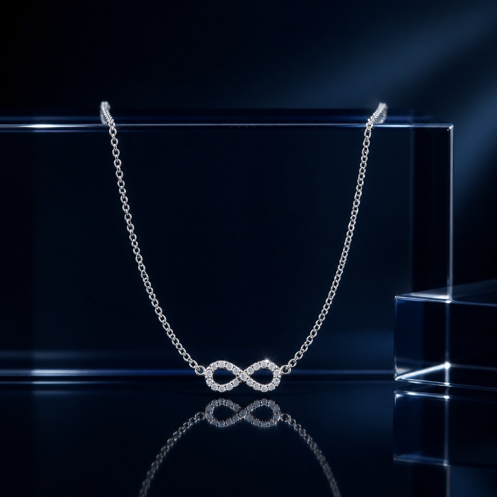 Infinity Bracelet detail view