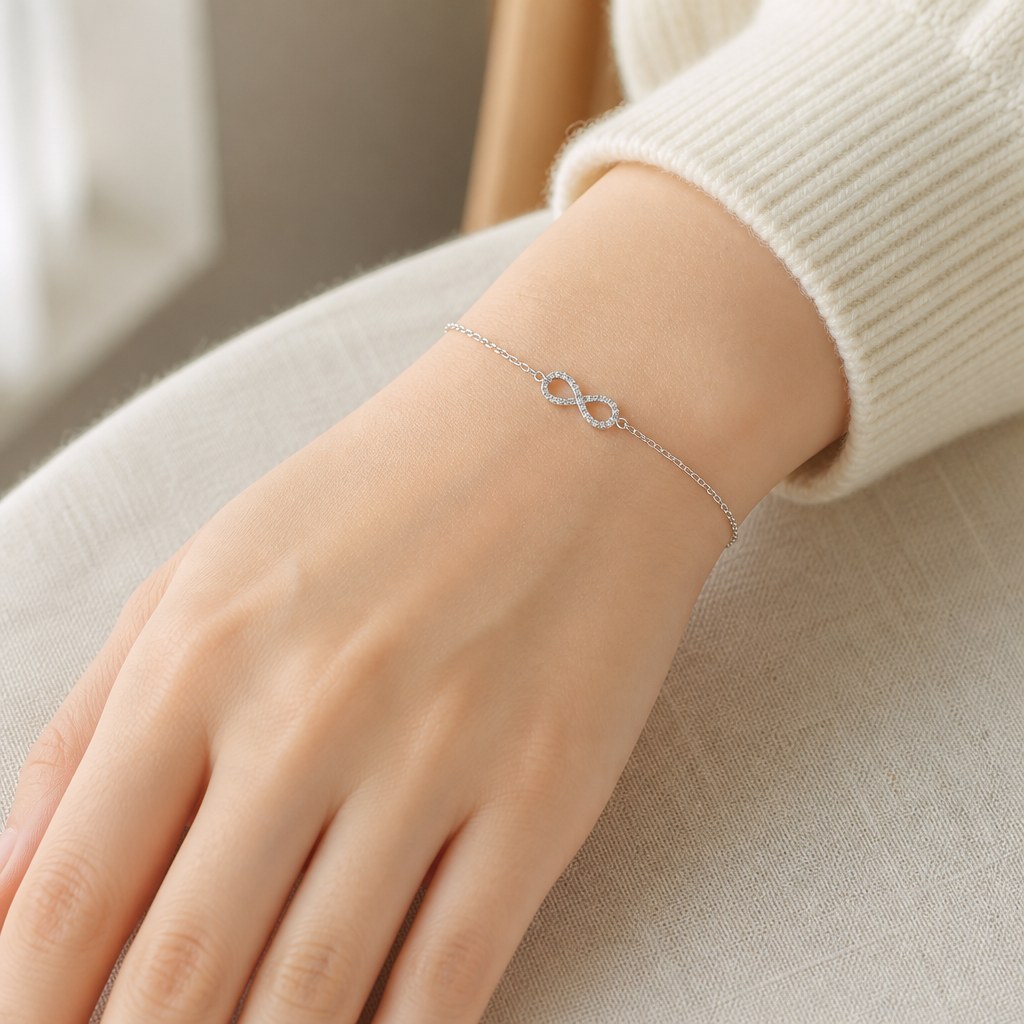 Infinity Bracelet detail