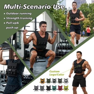 VIGFIT Custom Logo Adjustable Weighted Vest | 1000D Cordura Gym Weight Vest Manufacturer
