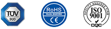 TÜV Certificate / RoHS Certificate / ISO Certificate
