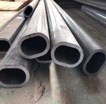 Elliptical steel pipe