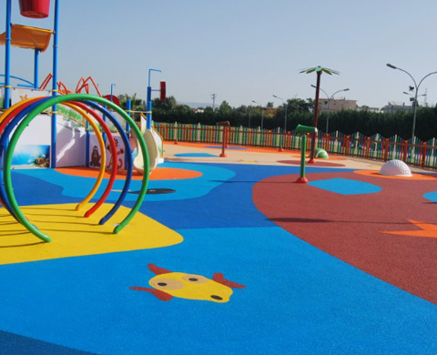 EPDM Children's playground surface